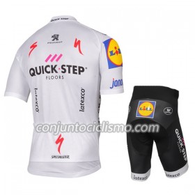 Conjunto Maillot + Culotte Corto 2017 Quick-Step Floors Niños N005